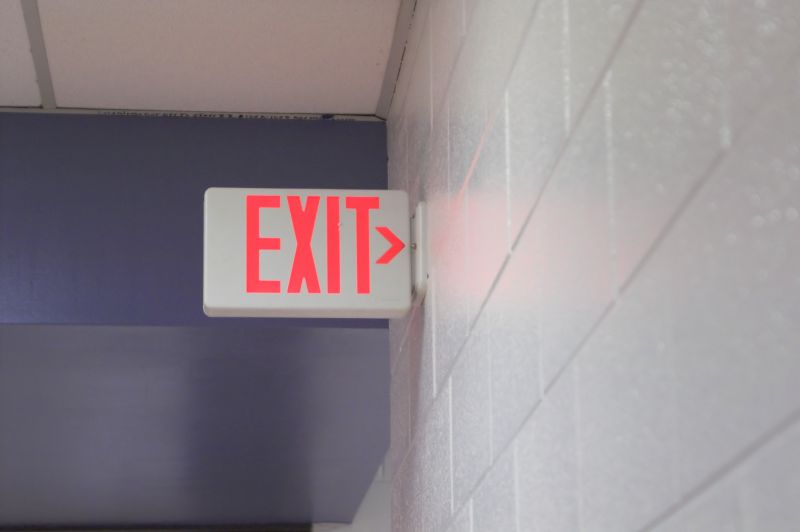 Exit Sign Installation