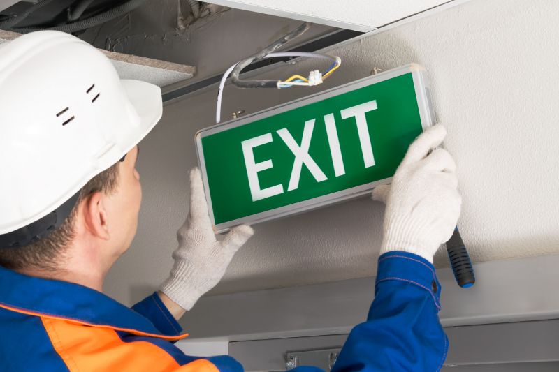 Emergency Exit Sign Setup