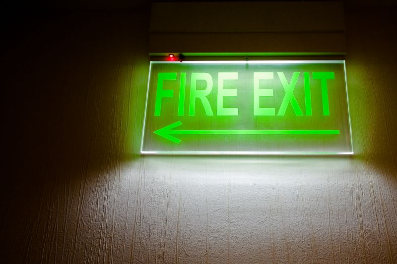 Retrofit Exit Sign Upgrade